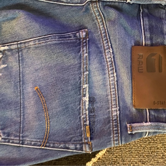G~Star 3301 Tapered Restored Denim - Picture 3 of 6